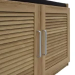 Παπουτσοθήκη-Σκαμπό Crispy pakoworld 9 ζεύγων χρώμα sonoma με μαξιλάρι - Image 7