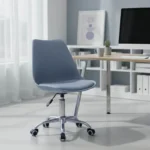 Καρέκλα γραφείου εργασίας Gaston II pp-pu σε απόχρωση ανοιχτό μπλε - Image 9