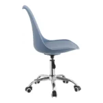 Καρέκλα γραφείου εργασίας Gaston II pp-pu σε απόχρωση ανοιχτό μπλε - Image 7