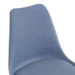 Καρέκλα γραφείου εργασίας Gaston II pp-pu σε απόχρωση ανοιχτό μπλε - Image 5