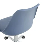 Καρέκλα γραφείου εργασίας Gaston II pp-pu σε απόχρωση ανοιχτό μπλε - Image 3