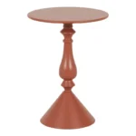 Βοηθητικό τραπέζι Lalou μέταλλο σε απόχρωση terracotta - Image 5