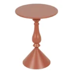 Βοηθητικό τραπέζι Lalou μέταλλο σε απόχρωση terracotta - Image 4