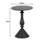 Βοηθητικό τραπέζι Lalou μέταλλο σε κρέμα απόχρωση - Image 2