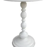 Βοηθητικό τραπέζι Anesor μέταλλο σε κρεμ απόχρωση - Image 3