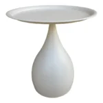 Βοηθητικό τραπέζι Samino μέταλλο σε κρεμ απόχρωση - Image 4