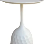 Βοηθητικό τραπέζι Waini μέταλλο σε κρεμα απόχρωση - Image 3