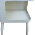 Βοηθητικό τραπέζι Cubino μέταλλο σε κρεμ απόχρωση - Image 3