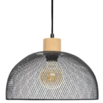 Φωτιστικό οροφής μονόφωτο Sam Ε27 μαύρο