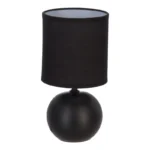 Επιτραπέζιο φωτιστικό PWL-1210 Ε14 60W κεραμικό μαύρο