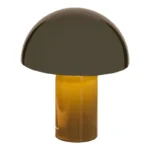 Επιτραπέζιο φωτιστικό Mushi μέταλλο σε χακί απόχρωση - Image 3