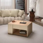 Τραπέζι σαλονιού Aravis πολυμορφικό σε φυσική απόχρωση - Image 4