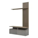 Σύνθετο σαλονιού Perlento σε μπεζ μαρμάρου με sonoma απόχρωση - Image 4