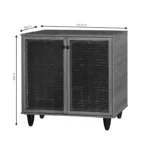 Παπουτσοθήκη-ντουλάπι Ronan χρώμα wenge - Image 4