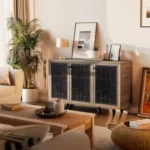 Παπουτσοθήκη-ντουλάπι Ronan χρώμα καρυδί - Image 3