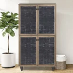 Παπουτσοθήκη-ντουλάπι Ronan χρώμα καρυδί - Image 3