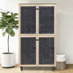 Παπουτσοθήκη-ντουλάπι Ronan χρώμα φυσικό - Image 3