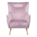 Πολυθρόνα Insicive βελούδο σάπιο μήλο-φυσικό πόδι - Image 4