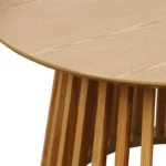 Τραπέζι σαλονιού Domonic mdf/pw σε φυσική απόχρωση - Image 4