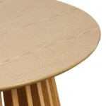 Τραπέζι σαλονιού Domonic mdf/pw σε φυσική απόχρωση - Image 2