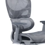 Καρέκλα γραφείου διευθυντή με υποπόδιο Thelonius mesh γκρι - Image 10