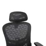 Καρέκλα γραφείου εργασίας Mergi μαύρο mesh - Image 7