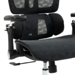 Καρέκλα γραφείου διευθυντή Jeffer  mesh σε μαύρη απόχρωση - Image 11