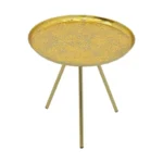 Βοηθητικό τραπέζι Jacksie χρυσό μέταλλο - Image 3