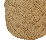 Σκαμπό Vladir φυσικό 100% γιούτα 40x40x40εκ - Image 3