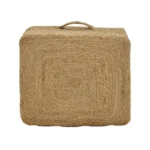 Σκαμπό Tresa φυσικό 100% γιούτα 50x50x35εκ - Image 2