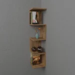 Ραφιέρα τοίχου Zigzag oak μελαμίνης - Image 3