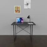 Γραφείο εργασίας Ustando ανθρακί μελαμίνης-μαύρο μέταλλο - Image 5