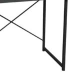 Γραφείο εργασίας Ustando ανθρακί μελαμίνης-μαύρο μέταλλο - Image 3