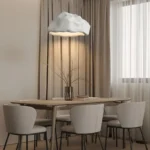 Φωτιστικό οροφής Gkery E27 ps λευκό - Image 3