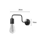 Φωτιστικό τοίχου-απλίκα Kerquin led μέταλλο μαύρο - Image 2