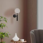 Φωτιστικό τοίχου-απλίκα Genka G9 μέταλλο μαύρο-λευκο - Image 3