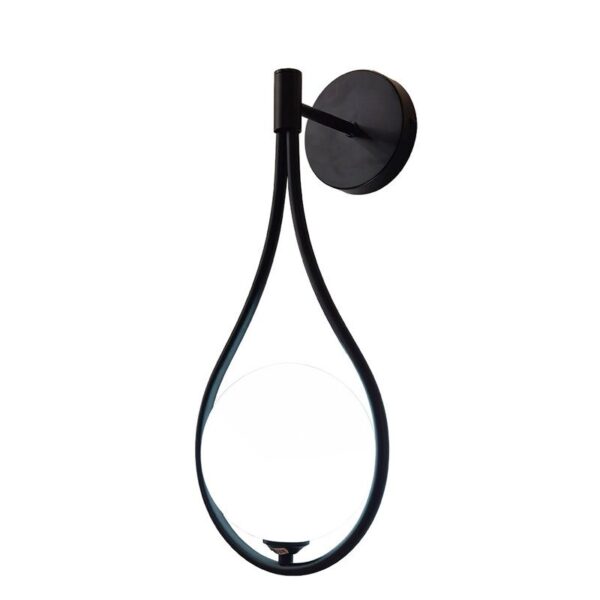 Φωτιστικό τοίχου-απλίκα Teary G9 μέταλλο μαύρο-λευκο