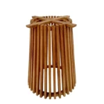 Βάση τραπεζιού εσωτερικού χώρου Galy mindi ξύλο σε φυσική απόχρωση