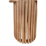 Βάση τραπεζιού εσωτερικού χώρου Galy I mindi ξύλο σε φυσική απόχρωση - Image 3