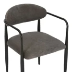 Πολυθρόνα Kalone ύφασμα σε ανθρακί απόχρωση 56x55x78εκ - Image 7