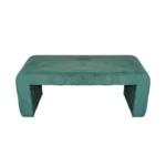 Σκαμπό Gagga βελούδο σε πράσινη απόχρωση