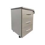 Συρταριέρα γραφείου τροχήλατη Armadi  σε sonoma-λευκή απόχρωση 40x40x55εκ