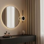 Φωτιστικό τοίχου-απλίκα Terzia led μέταλλο σε μαύρη απόχρωση - Image 2