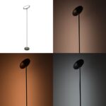 Φωτιστικό δαπέδου Rita led μέταλλο σε μαύρη απόχρωση - Image 2