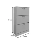 Παπουτσοθήκη Savaz σε λευκή απόχρωση - Image 6