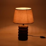 Επιτραπέζιο φωτιστικό Graike  Ε27 κεραμικό σε γκρι antique-μπεζ απόχρωση - Image 2