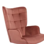 Καρέκλα γραφείου διευθυντή Lobima περιστρεφόμενη σάπιο μήλο βελούδο - Image 7