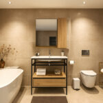 ΕΠΙΠΛΟ ΜΠΑΝΙΟΥ ZENOS K529 ΠΛΑΤΟΥΣ 100 cm ΣΕ ΦΥΣΙΚΗ ΑΠΟΧΡΩΣΗ ΞΥΛΟΥ