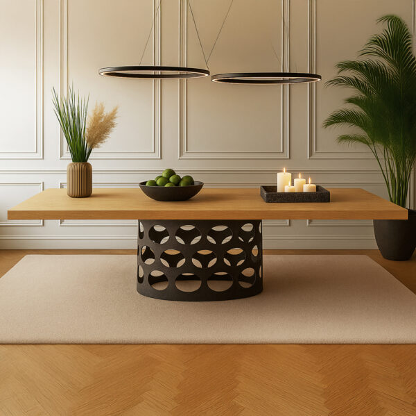 ΤΡΑΠΕΖΑΡΙΑ UNIVERSE II ΜΕ ΔΡΥΙΝΗ ΕΠΙΦΑΝΕΙΑ ΜΕ ΙΣΙΟ ΤΕΛΕΙΩΜΑ