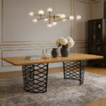 ΤΡΑΠΕΖΑΡΙΑ CAGE ΜΕ ΔΡΥΙΝΗ ΕΠΙΦΑΝΕΙΑ ΣΕ ΙΣΙΟ ΤΕΛΕΙΩΜΑ